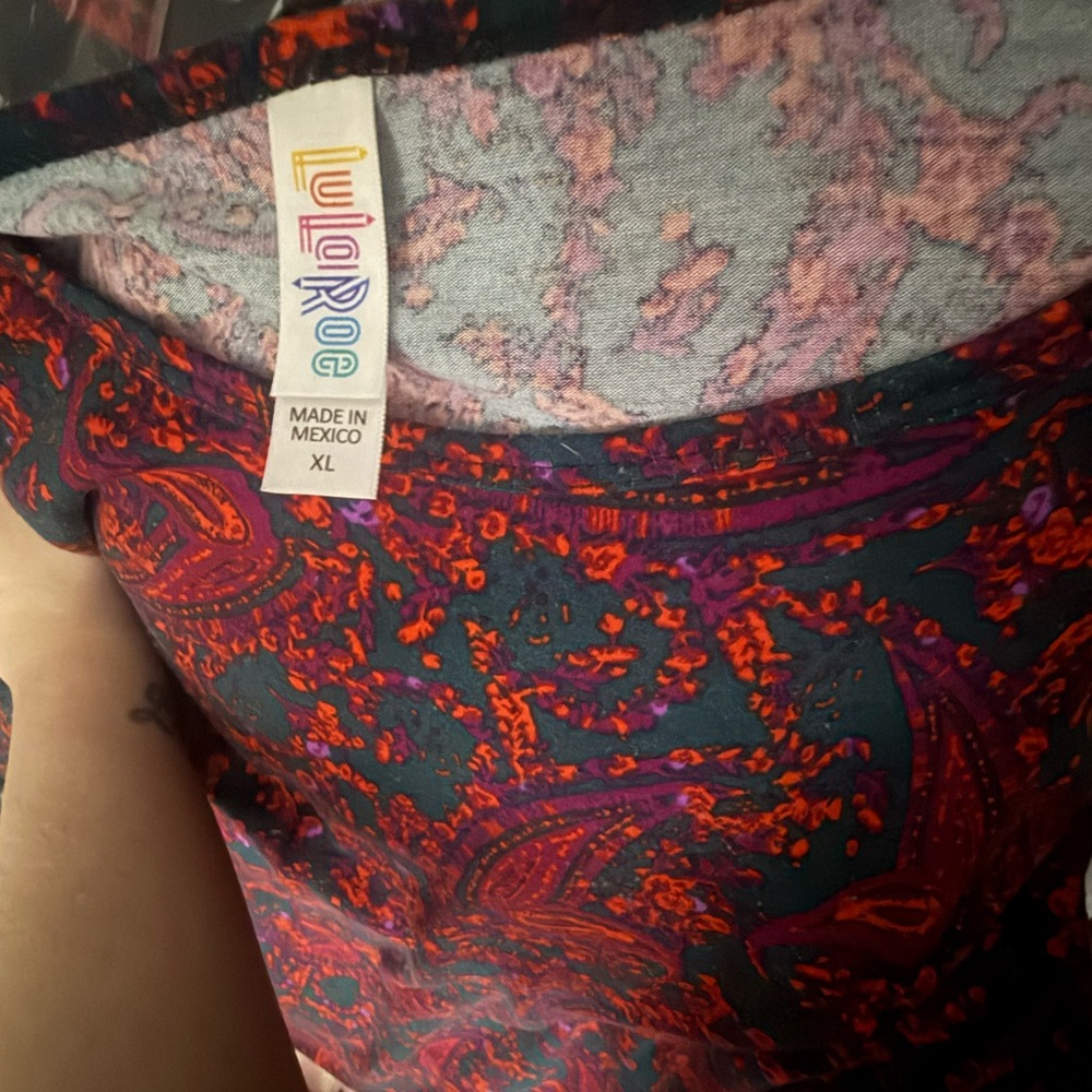 LuLaRoe Multicolor Patterned Shirt
